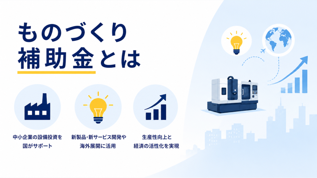 ものづくり補助金とは
