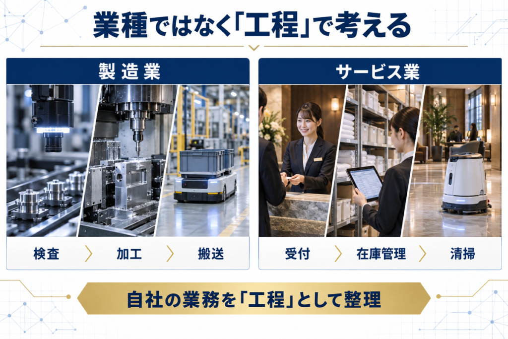 省力化投資補助金 業種ではなく工程で考える